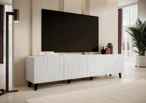 Тумба RTV BARI 200 4D CAMA белый мат