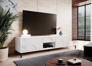Тумба RTV MARMO 2D1S1K CAMA белый мрамор
