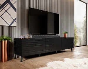 Тумба RTV NOVA CAMA черный мат