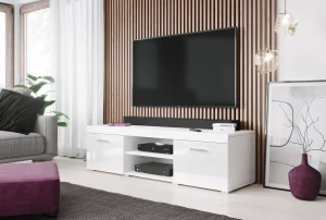 Тумба RTV SAMBA 140 CAMA білий глянець