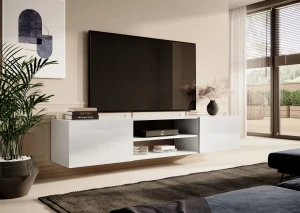 Тумба підвісна RTV SLIDE K 200 CAMA білий мат/білий глянець