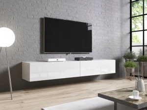 Тумба підвісна RTV SLIDE 200 CAMA білий мат/білий глянець