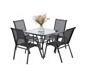 Комплект садовой мебели GardenLine Chomik TIH3521 черный