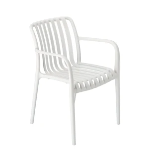 Кресло садовое GardenLine Chomik FAT8656 белый