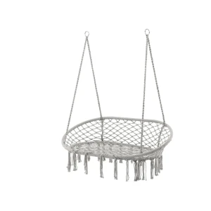 Кресло подвесное садовое GardenLine Chomik HAM5177 серый