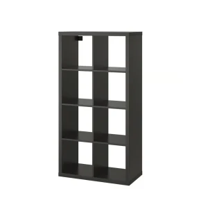 Стелаж KALLAX 77х147 IKEA чорно-коричневий