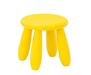 Табурет дитячий MAMMUT IKEA жовтий
