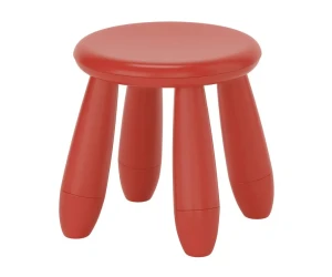 Табурет дитячий MAMMUT IKEA червоний