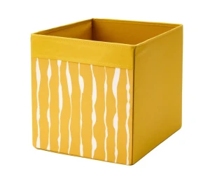 Коробка DRÖNA IKEA темно-жовтий