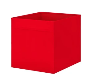 Коробка DRÖNA IKEA червоний