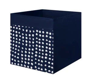 Коробка DRÖNA IKEA синій/білий