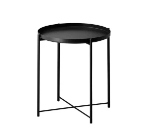 Журнальний стіл з підносом GLADOM IKEA чорний