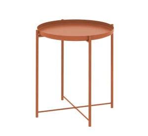 Журнальний стіл з підносом GLADOM IKEA яскраво-помаранчевий