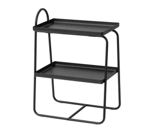Приліжковий столик HATTÅSEN IKEA чорний