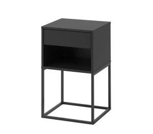 Тумба приліжкова VIKHAMMER IKEA чорна