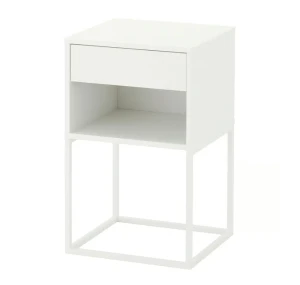 Тумба приліжкова VIKHAMMER IKEA біла