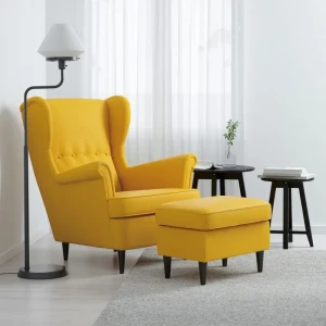 Крісло STRANDMON IKEA жовтий