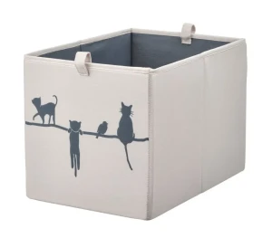 Коробка BARNDRÖM IKEA бежевий коти