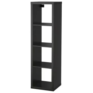 Стелаж KALLAX 42x147 IKEA чорно-коричневий