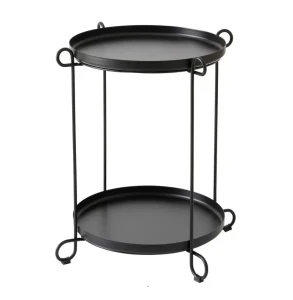 Журнальний стіл з підносом LIVELYCKE IKEA чорний