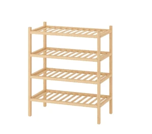 Комплект полиць для взуття 2 шт VASSKÄR IKEA бамбук