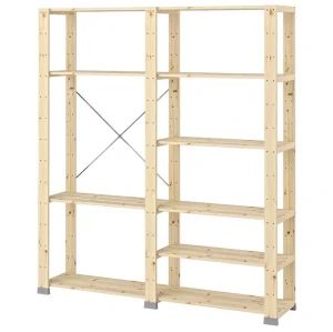 Стелаж 2 секції HEJNE IKEA 154х31х172 см