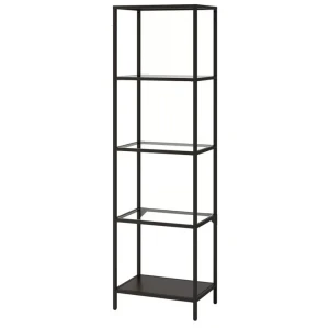 Стелаж VITTSJÖ IKEA 51х175 см чорно-коричневий