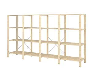 Стелаж 4 секції HEJNE IKEA 307х50х171 см
