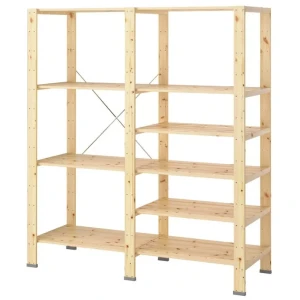 Стелаж 2 секції HEJNE IKEA 154х50х172 см