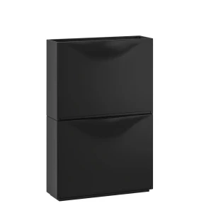 Тумба для взуття TRONES IKEA чорний