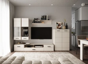 Комплект меблів для вітальні VALETTA HALMAR кашемір