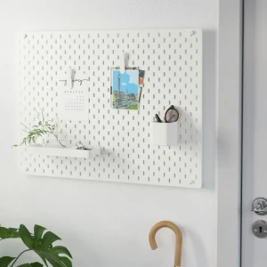 Дошка перфорована комбінована SKÅDIS IKEA 76х56 білий 092.846.69