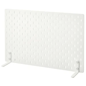 Дошка окрема перфорована SKÅDIS IKEA 56х37 білий 005.415.74
