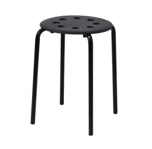 Табурет MARIUS IKEA чорний