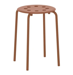 Табурет MARIUS IKEA червоно-коричневий