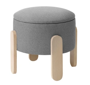 Пуф із контейнером FÖRLUNDA IKEA сірий