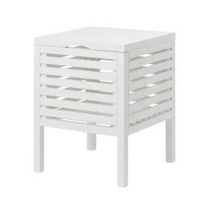 Табурет з контейнером MUSKAN IKEA білий