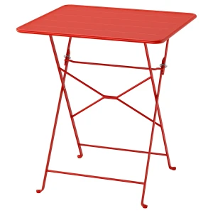 Складний стіл SUNDSÖ IKEA яскраво-червоний