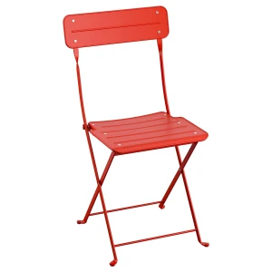 Складний стілець SUNDSÖ IKEA яскраво-червоний