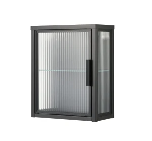 Шафка навісна MOSSJÖN IKEA антрацит