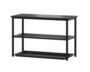 Полиця для взуття NIPÅSEN/BAGGMUCK IKEA чорний