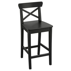 Стілець барний ROSENTORP IKEA чорний
