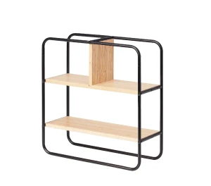 Полиця для картин HEDEKAS IKEA чорний/бамбук