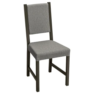 Стілець STEFAN IKEA коричнево-чорний/сіро-бежевий