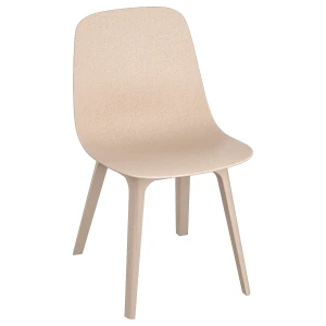 Стілець ODGER IKEA білий/бежевий