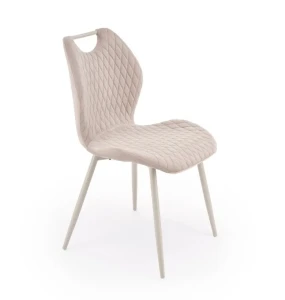 Стілець K569 HALMAR світло-бежевий/кашемір