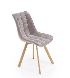 Стілець K332 HALMAR сірий/натуральний