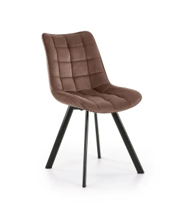 Стілець K332 HALMAR мокка/чорний