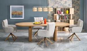 Стіл обідній розсувний SUNSET HALMAR натуральний