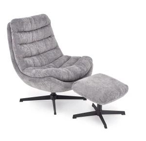 Крісло поворотне OLYMPIC HALMAR сірий